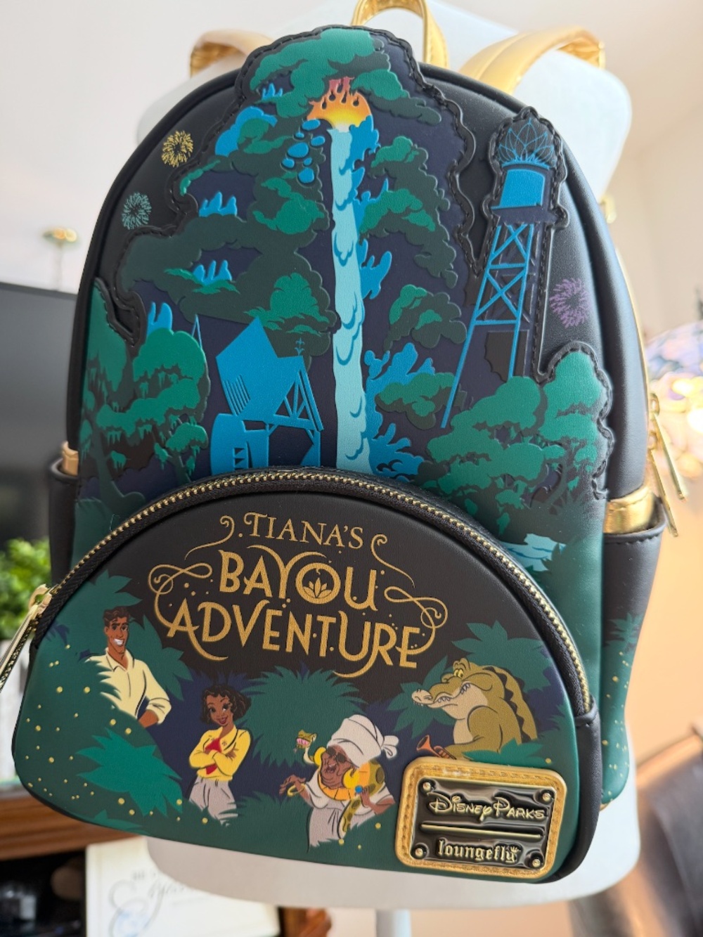 Loungefly Tiana's Bayou Adventure Mini Backpack - Picture 10 of 13